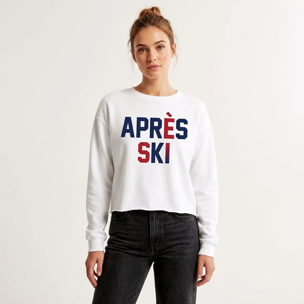 Honey Punch Blue Textured Fleece Pullover Sweatshirt L